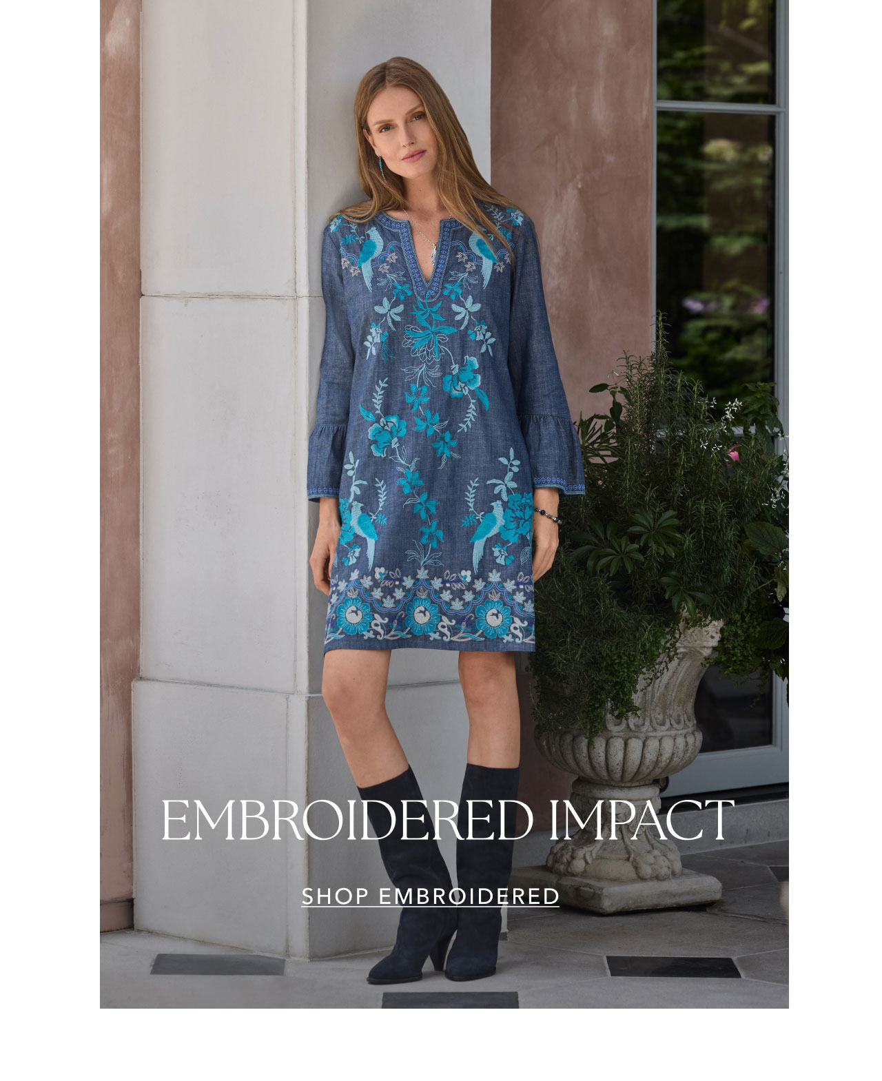 EMBROIDERED IMPACT