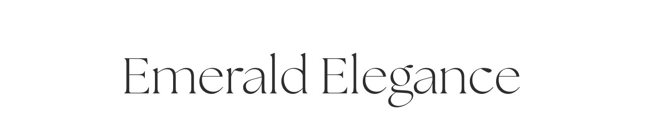 EMERALD ELEGANCE SHOP NEW ARRIVALS