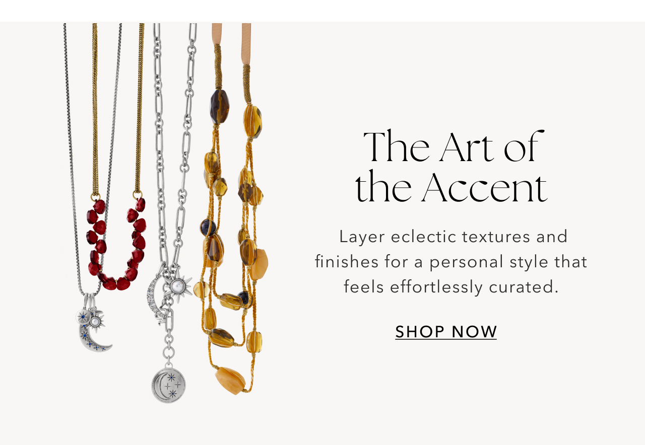 THE ART OF THE ACCENT SHOP NOW