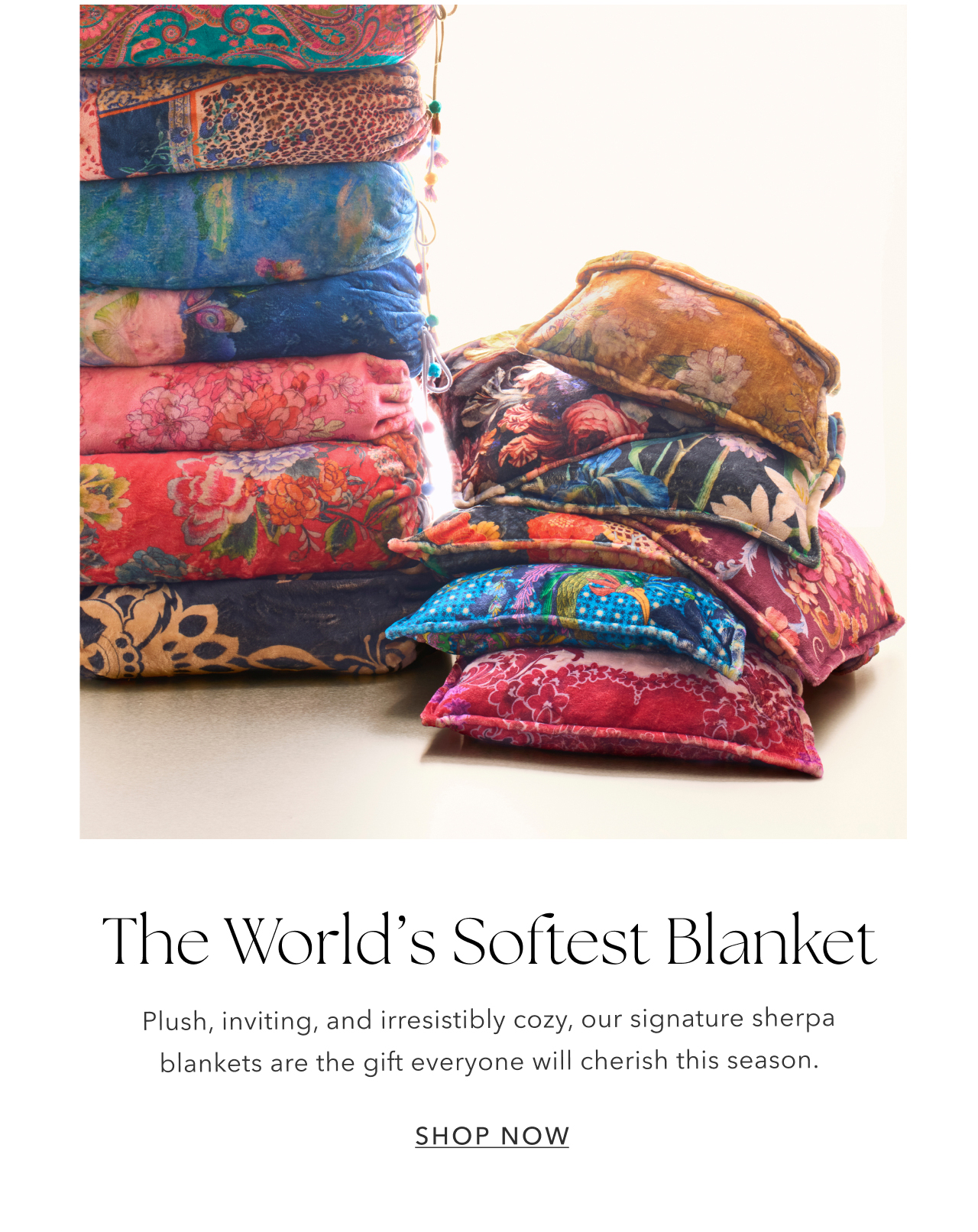 THE WORLD'S SOFTEST BLANKET