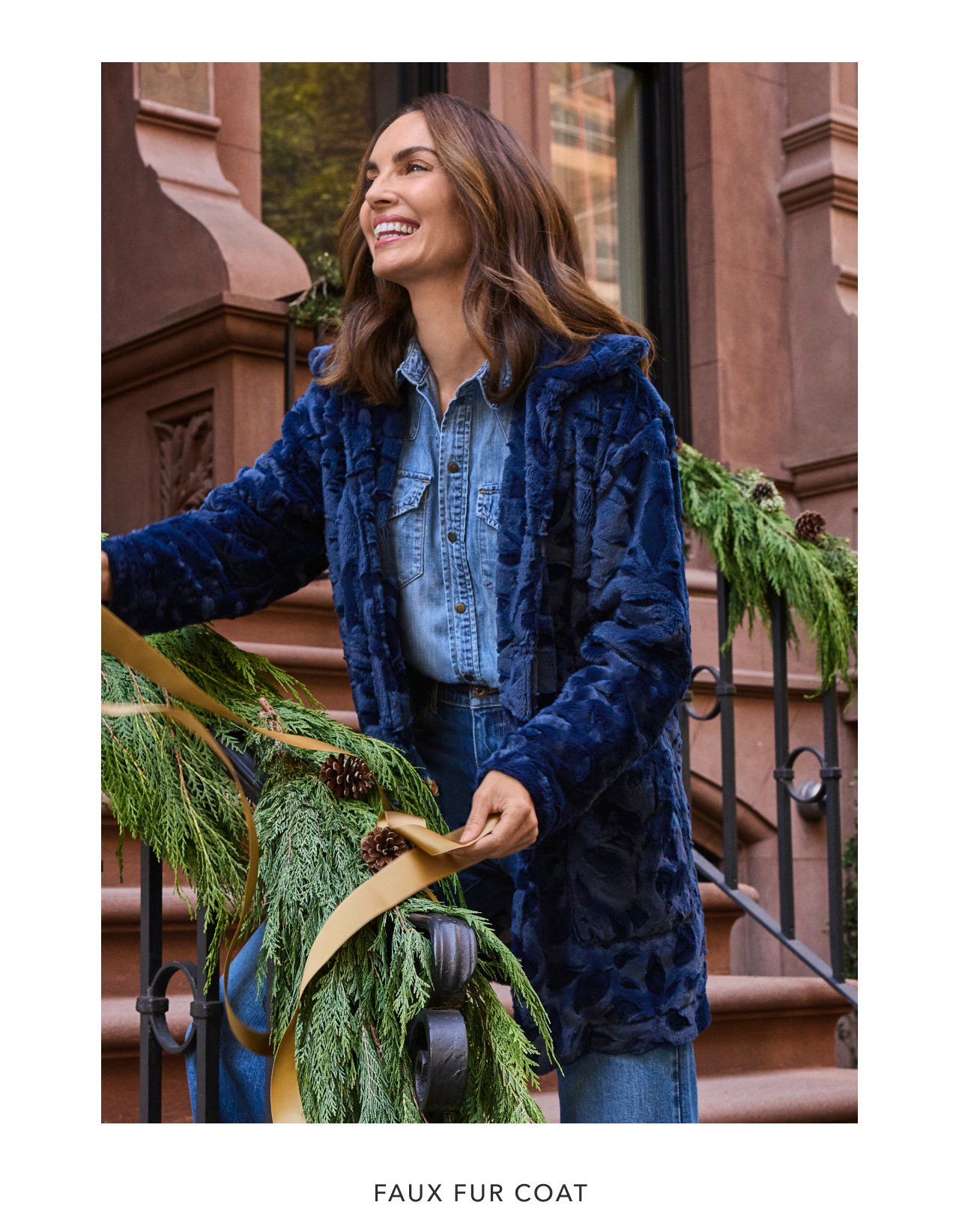 FAUX FUR COAT
