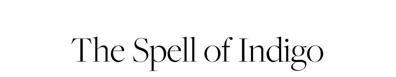 THE SPELL OF INDIGO