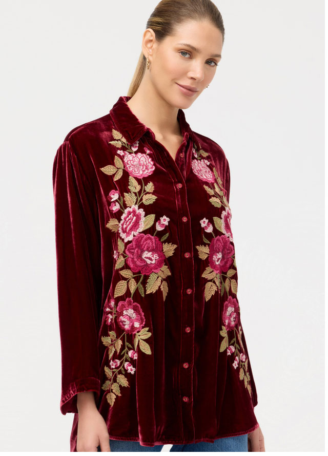 KIMONO SLEEVE SHIRT