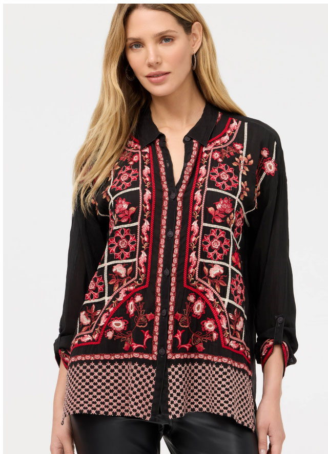 SLIM AUDREY COLLARED SHIRT
