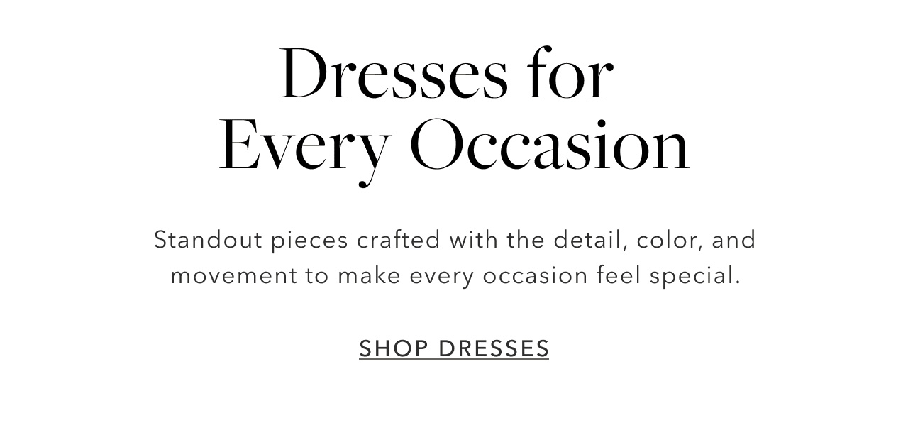 SHOP DRESSES