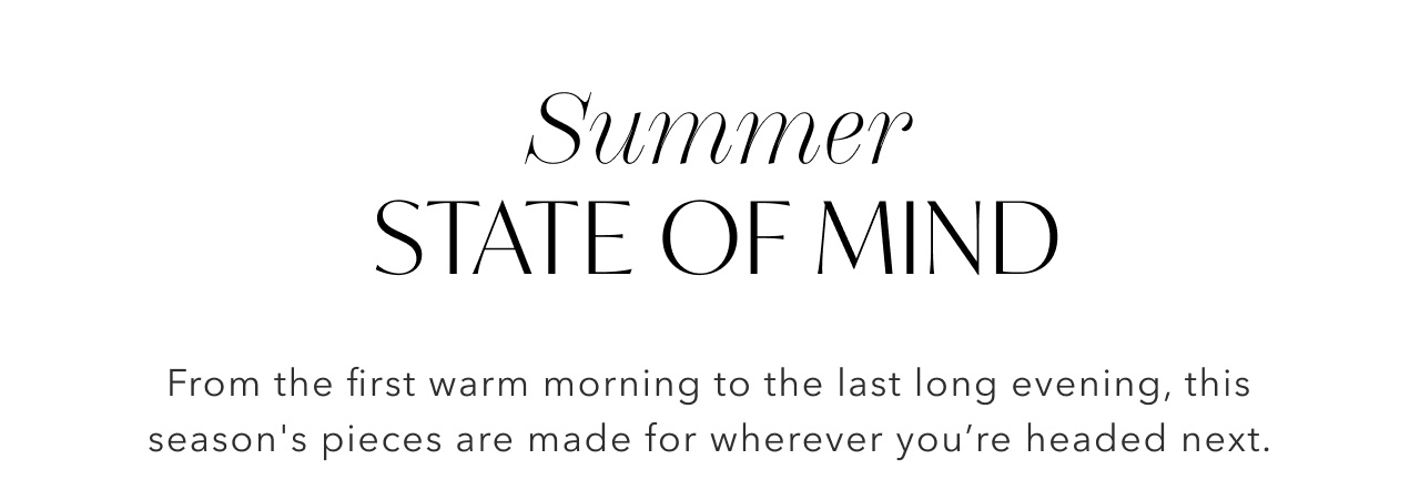 SUMMER STATE OF MIND