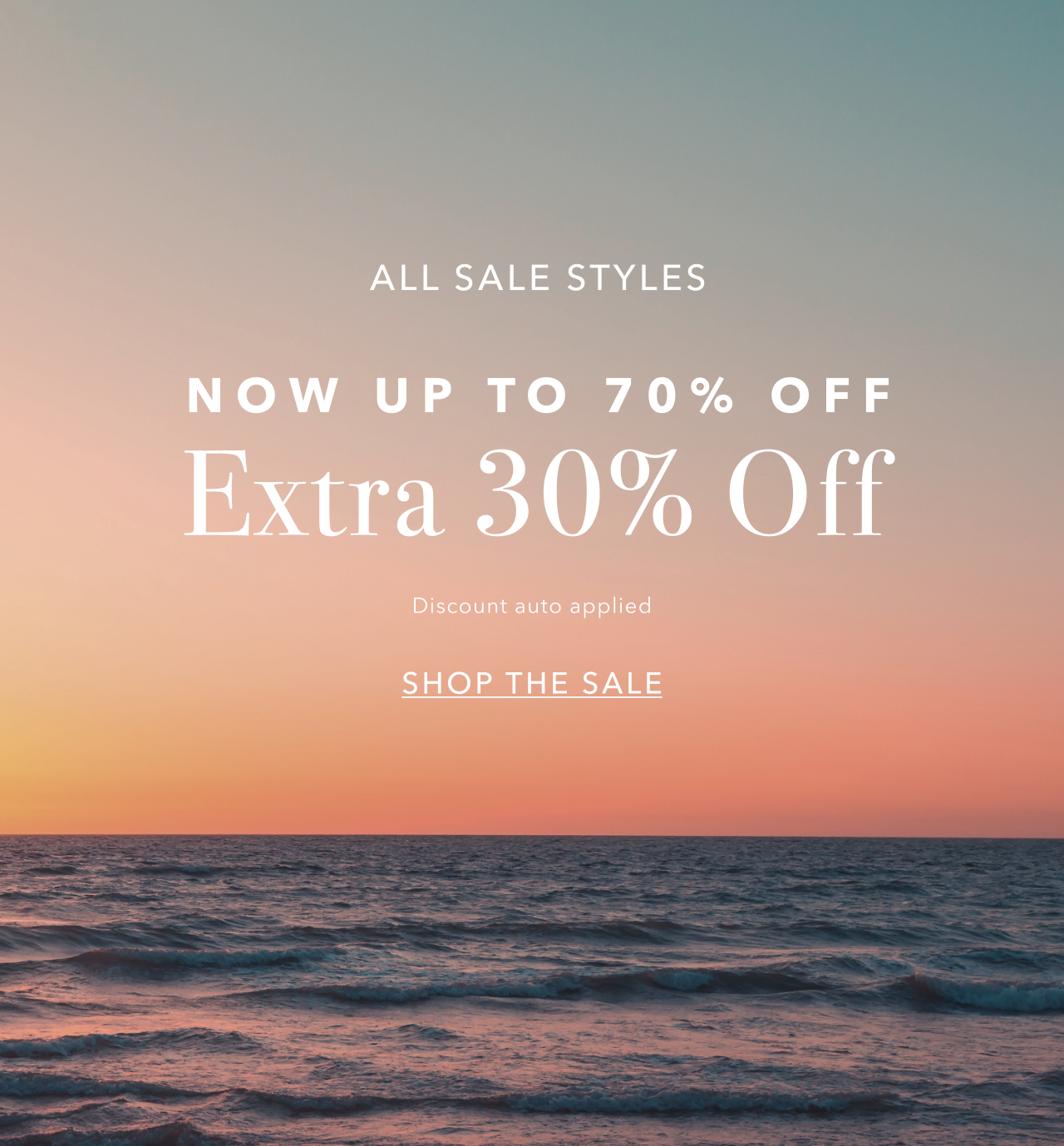 ALL SALE STYLES NOW UP TO 70% OFF
