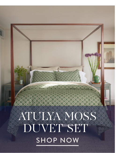 Atulya Moss Duvet Set