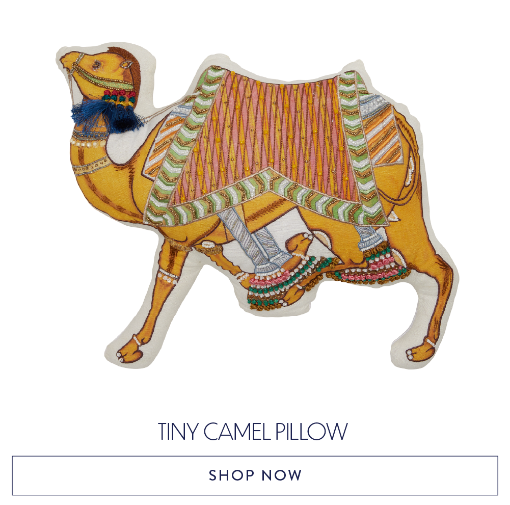 Tiny Camel Pillow