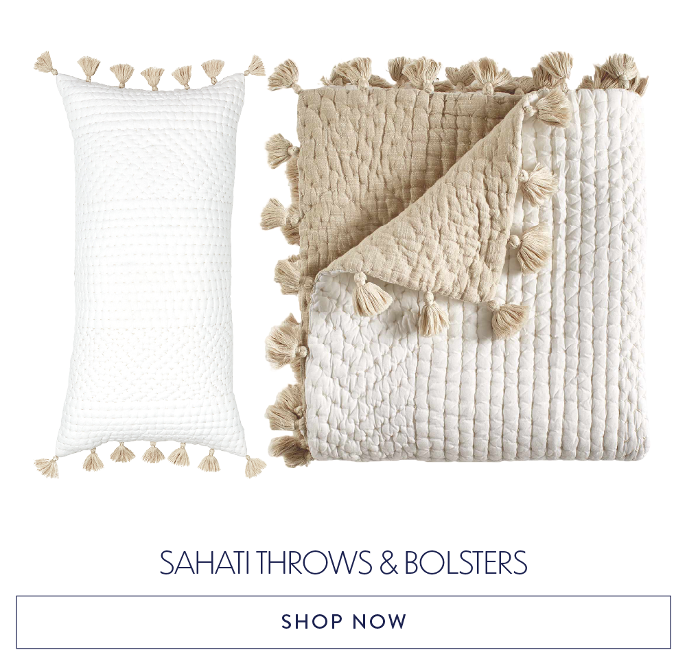 Sahati Throws & Bolsters