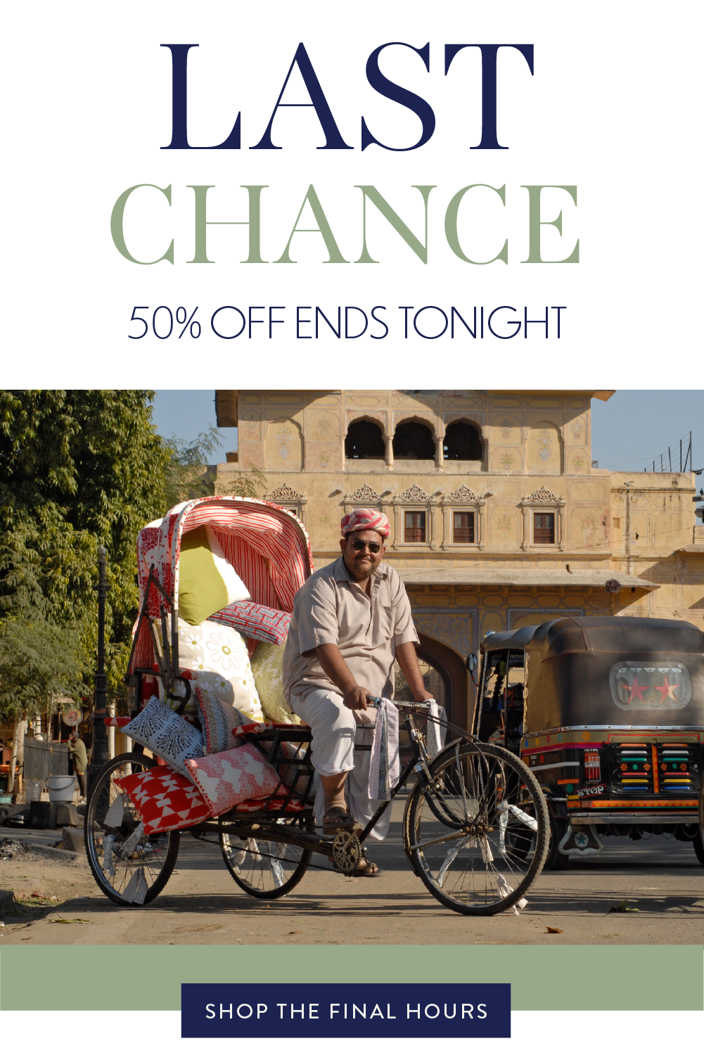 Last Chance - 50% Off Ends Tonight