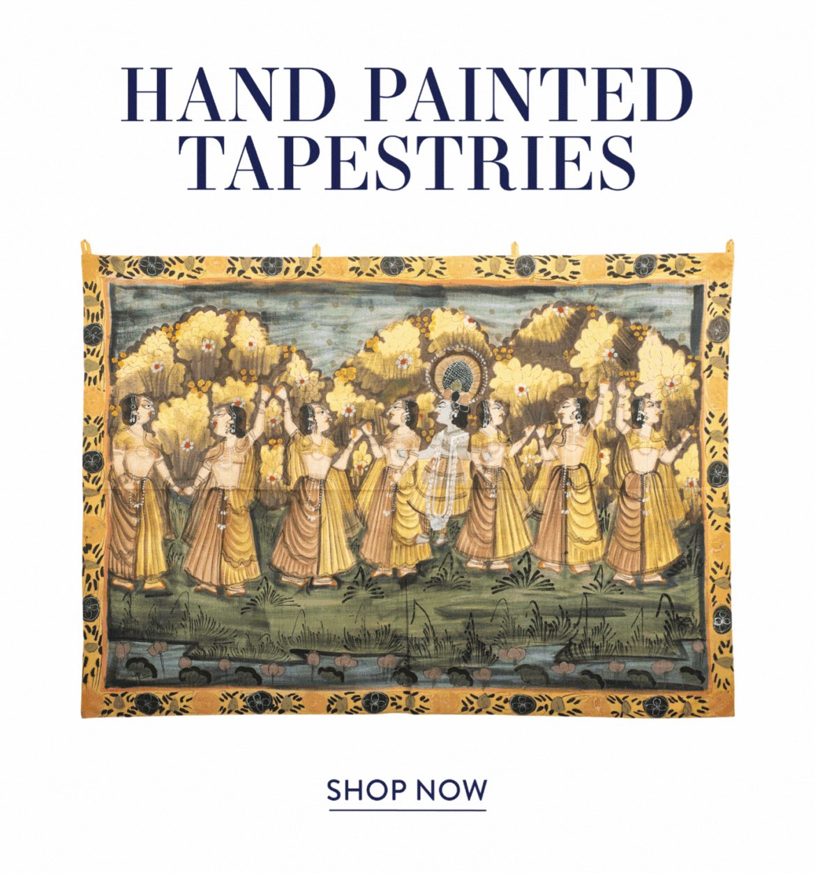 Hand Painted Tapestries