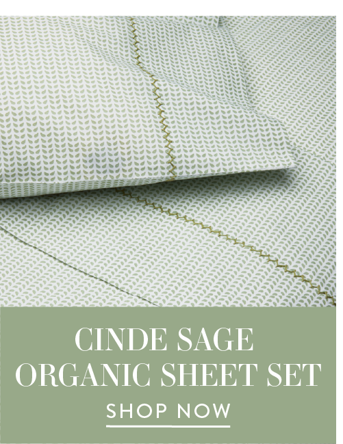 Cinde Sage Organic Sheet Set