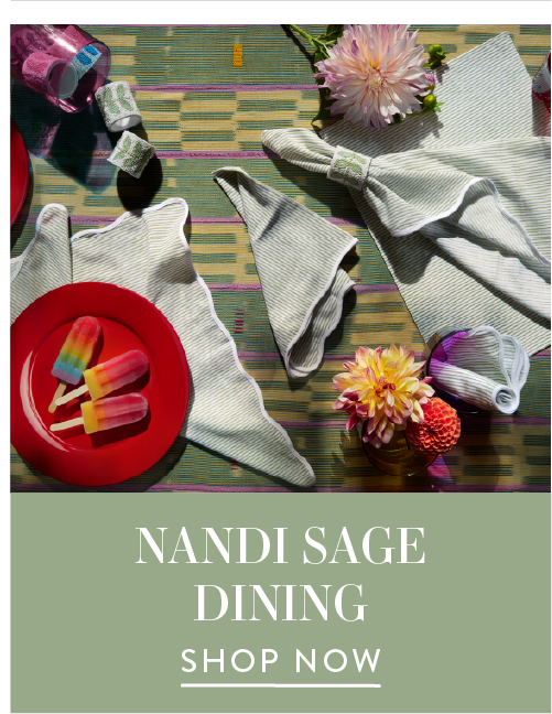 Nandi Sage Napkins (Set of 4)