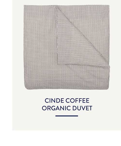 Cinde Coffee Organic Duvet