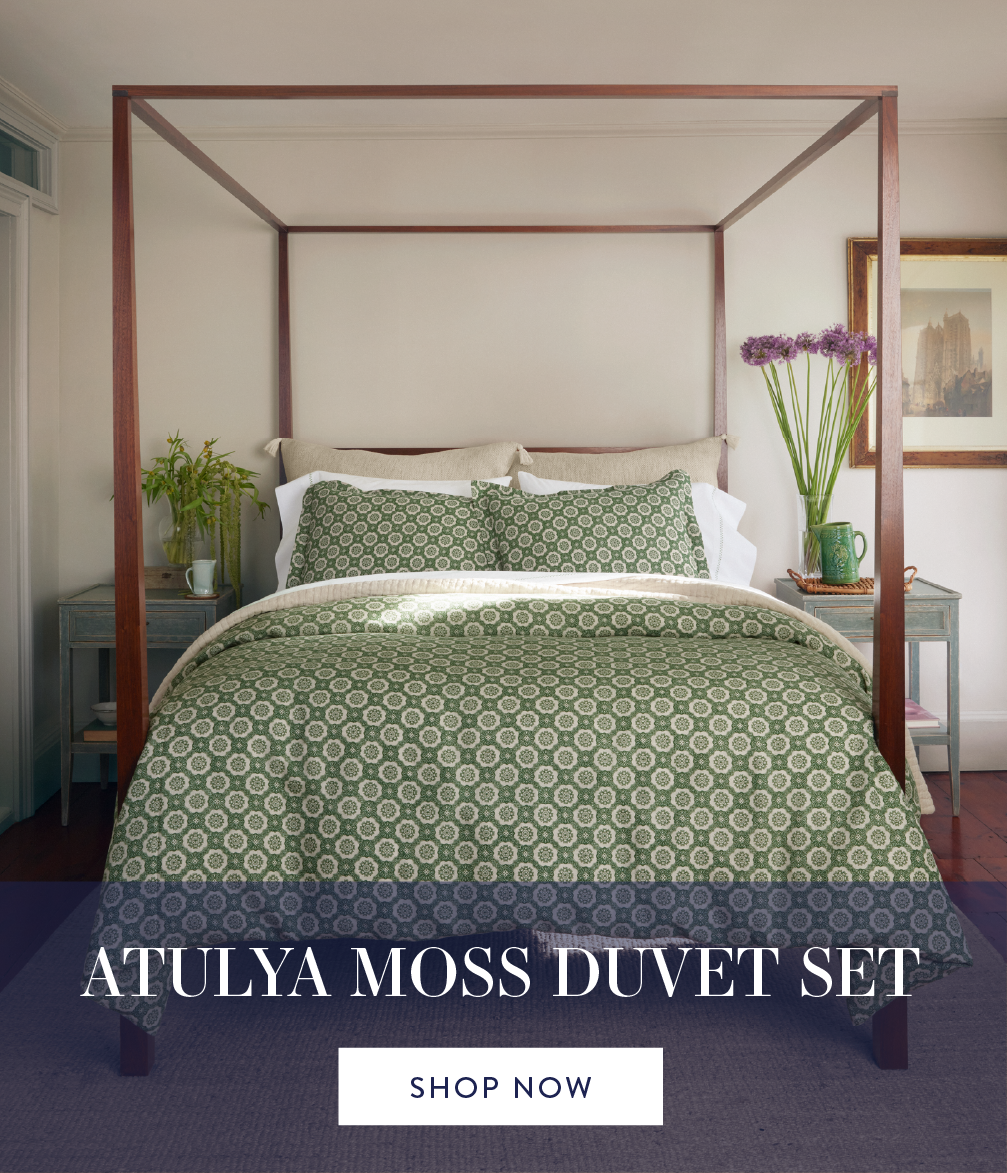 Atulya Moss Duvet Set