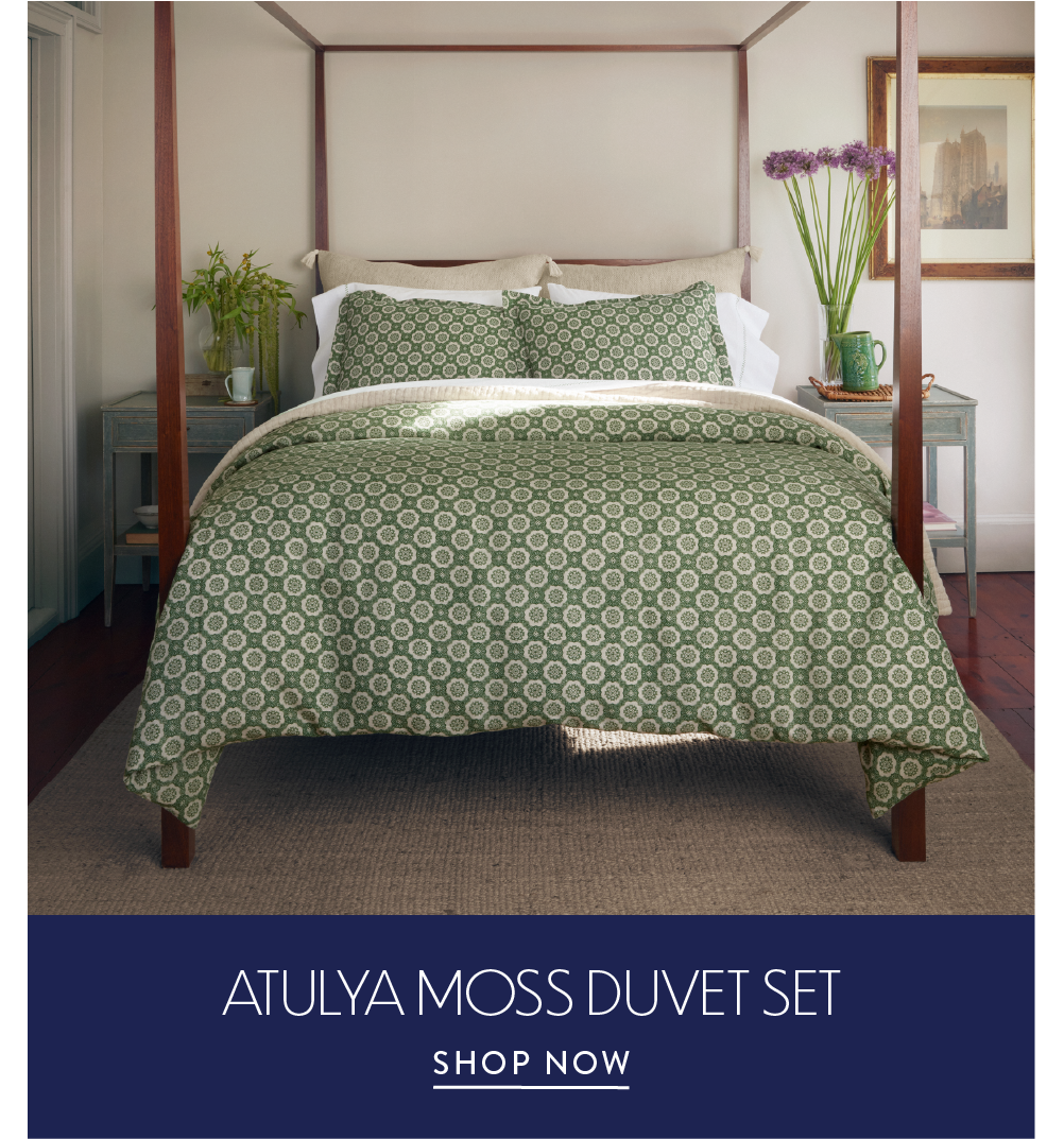 Atulya Moss Duvet Set