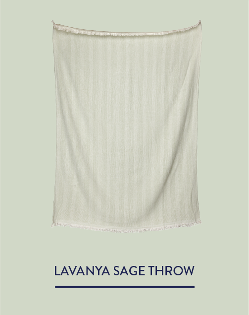 Lavanya Sage Throw