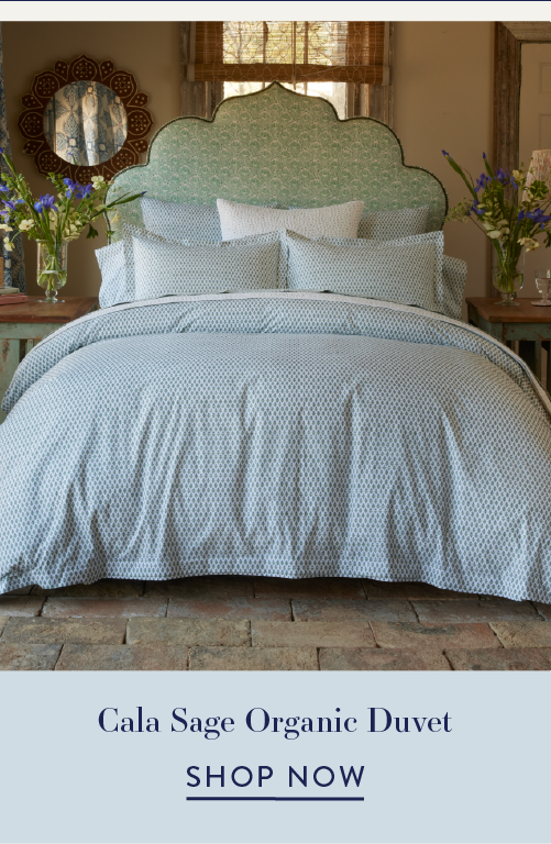 Cala Sage Organic Duvet