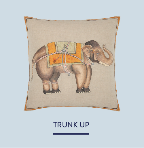 Trunk Up Decorative Pillow