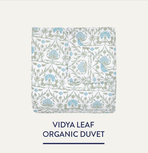 Vidya Leaf Organic Duvet