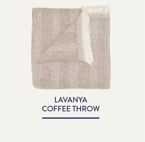 Lavanya Coffee Throw