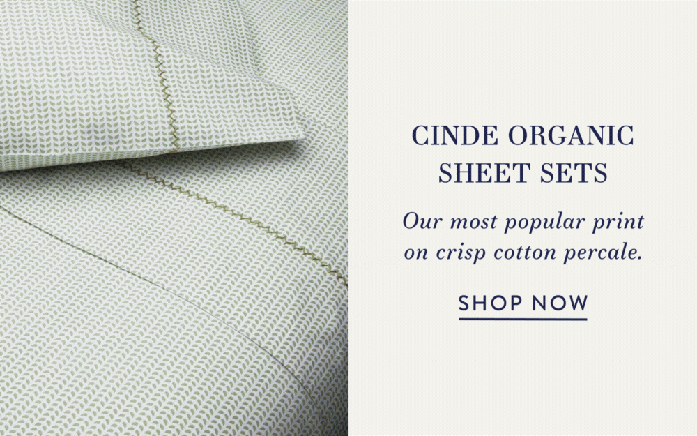 Cinde Organic Sheet Sets