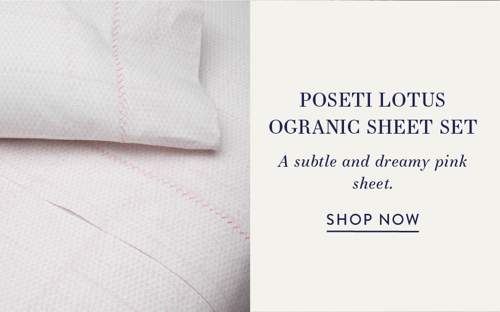 Poseti Lotus Organic Sheet Set