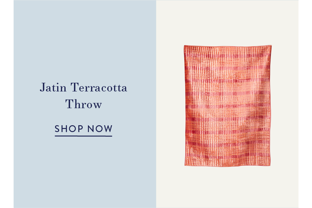 Jatin Terracotta Throw