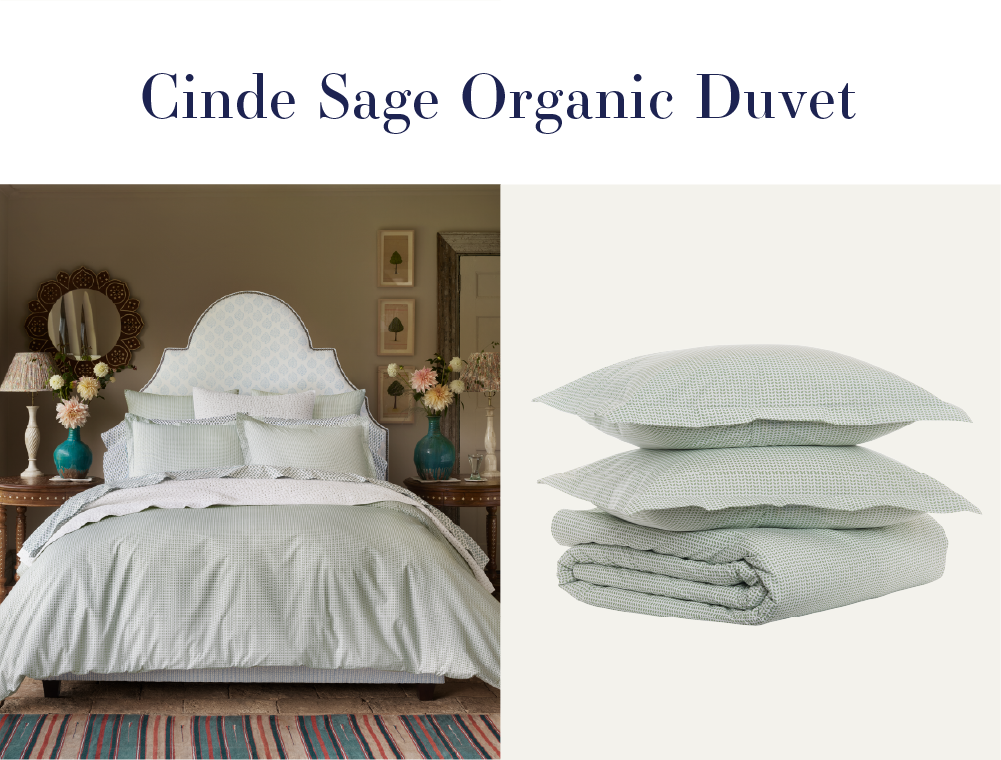 Cinde Sage Organic Duvet
