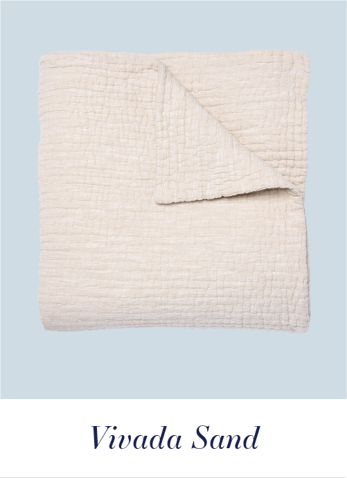 Vivada Sand Woven Quilt
