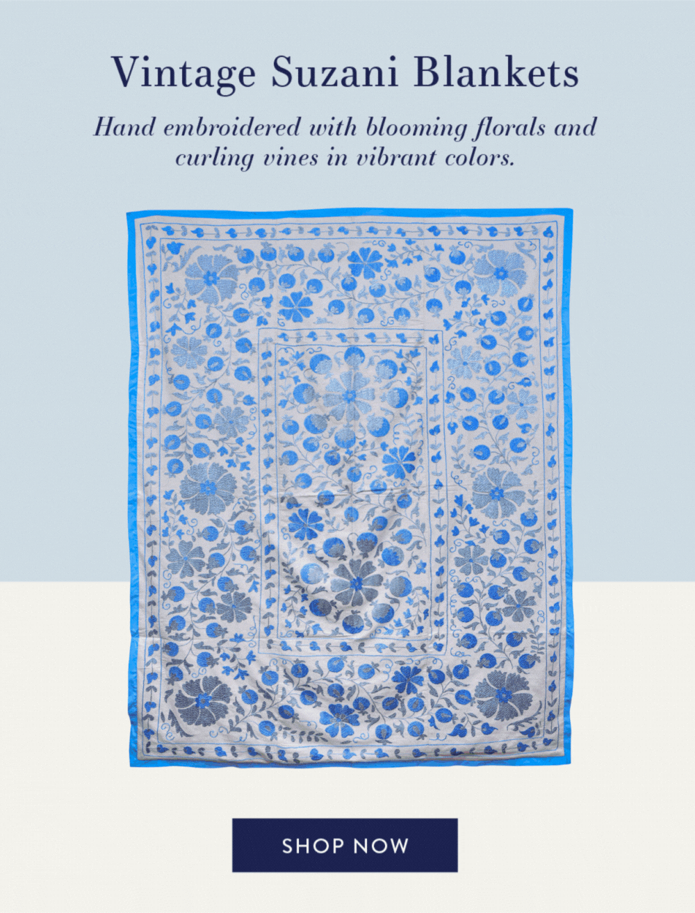 Vintage Suzani Blankets