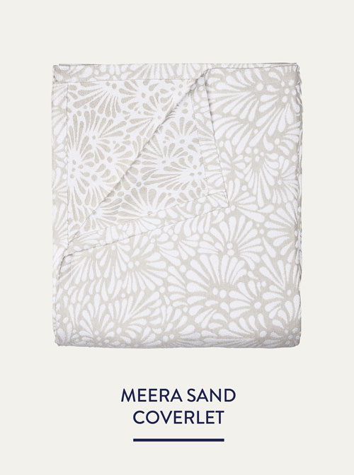 Meera Sand Coverlet