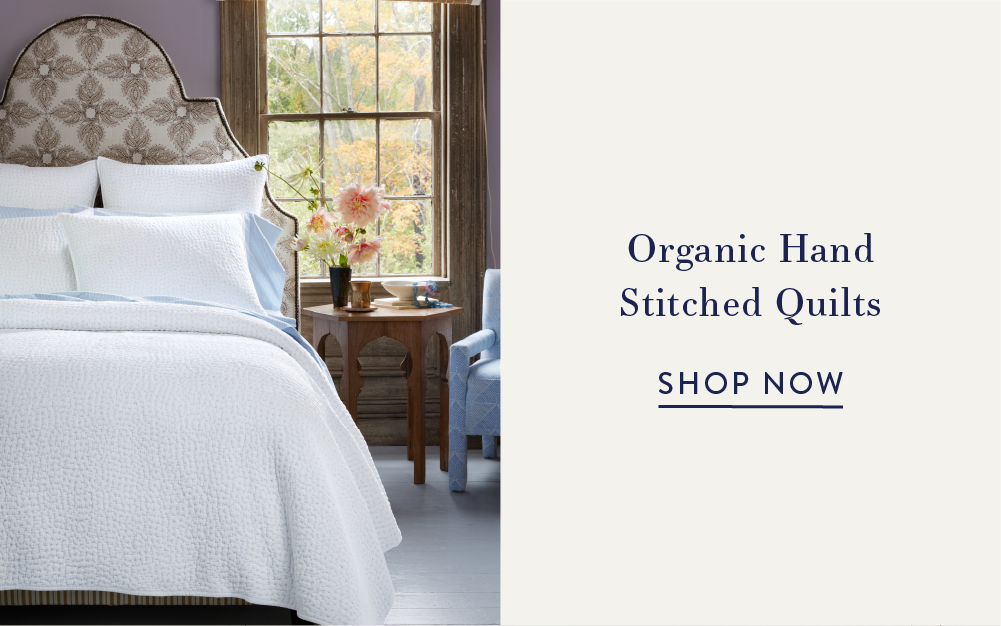 Organic Hand Stitched Quilts