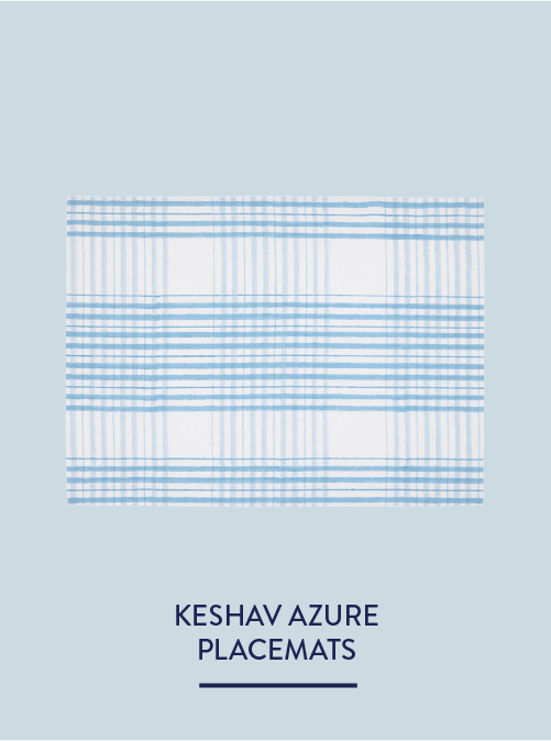 Keshav Azure Placemats