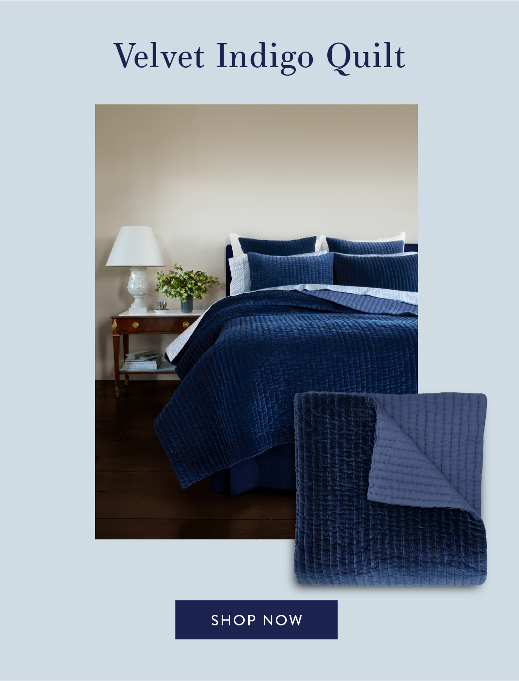 Velvet Indigo Quilt