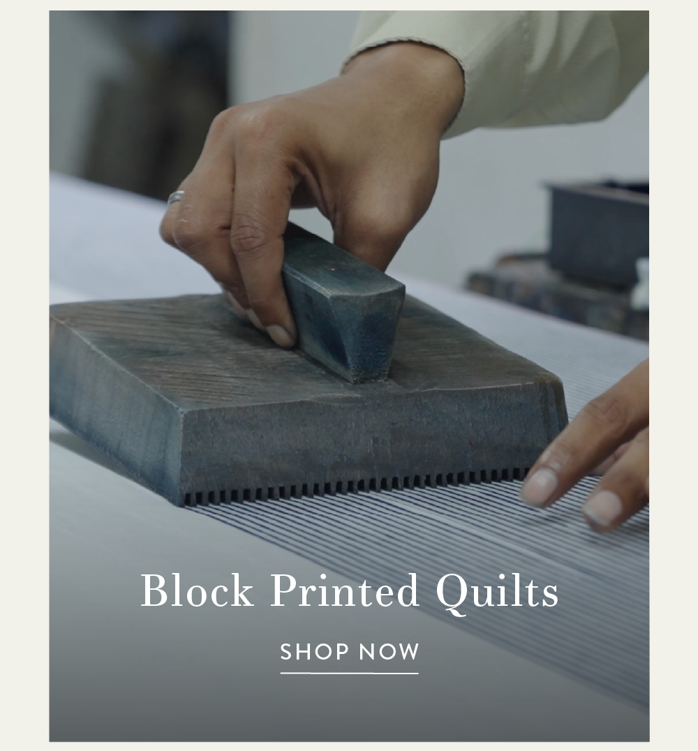Block Printed Quilts