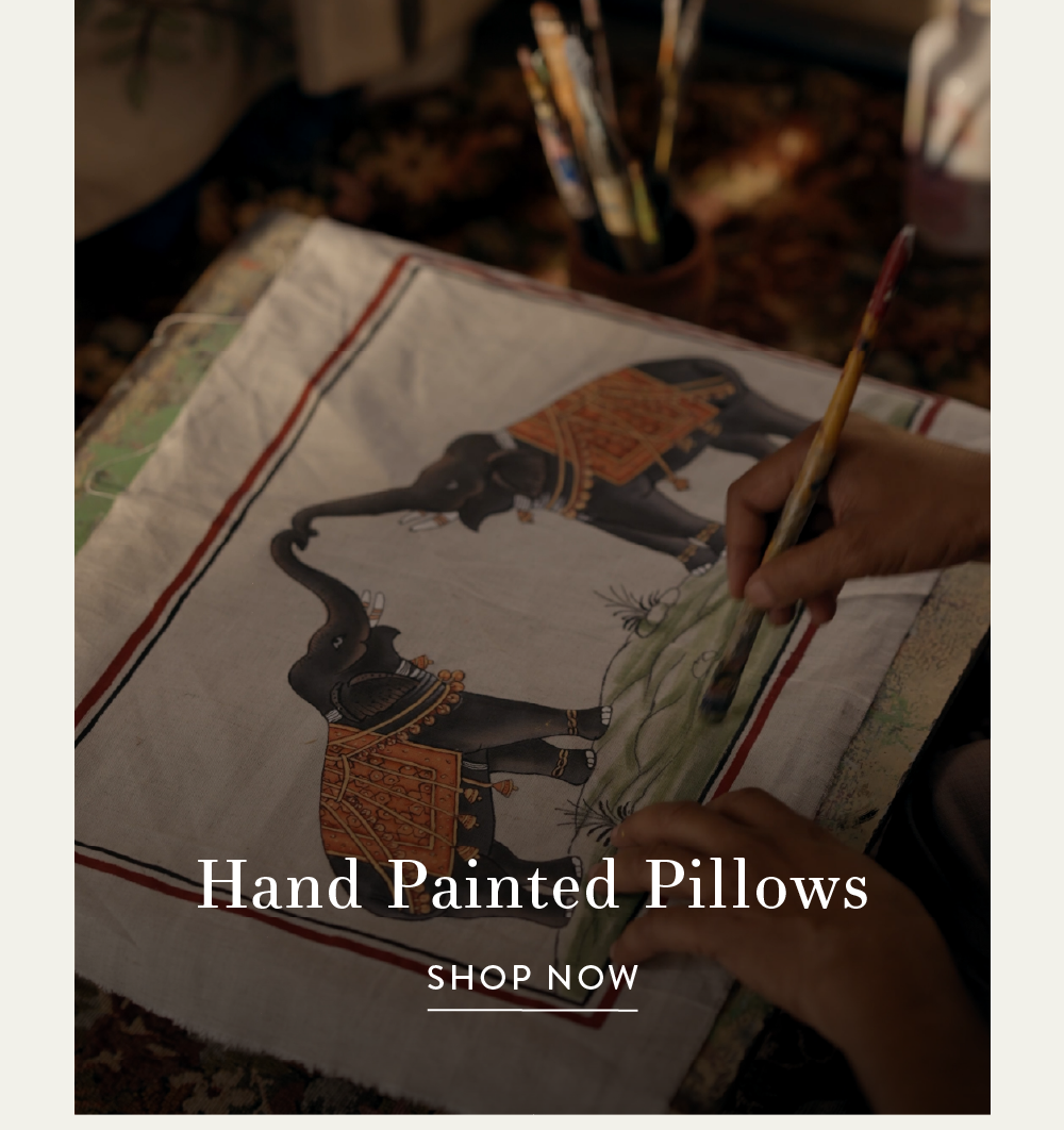 Hand Painted Pillows