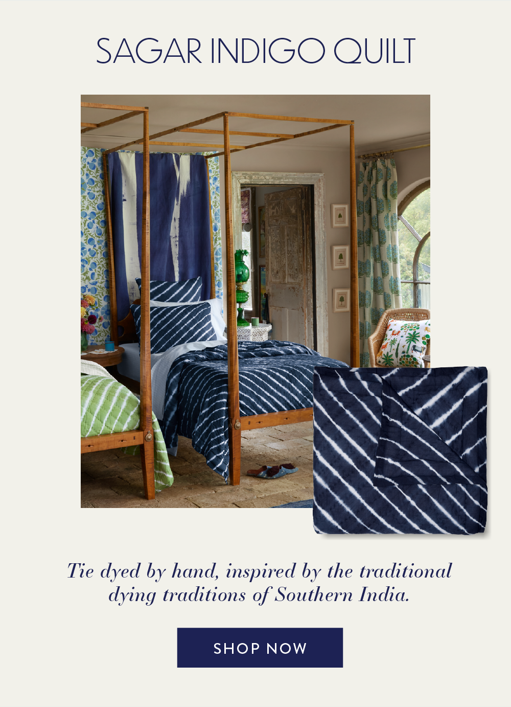 Sagar Indigo Quilt