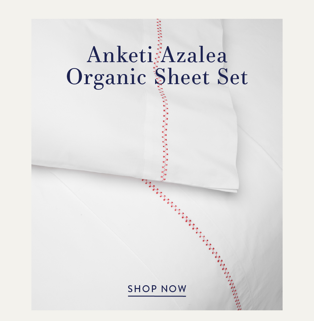 Anketi Azalea Organic Sheet Set