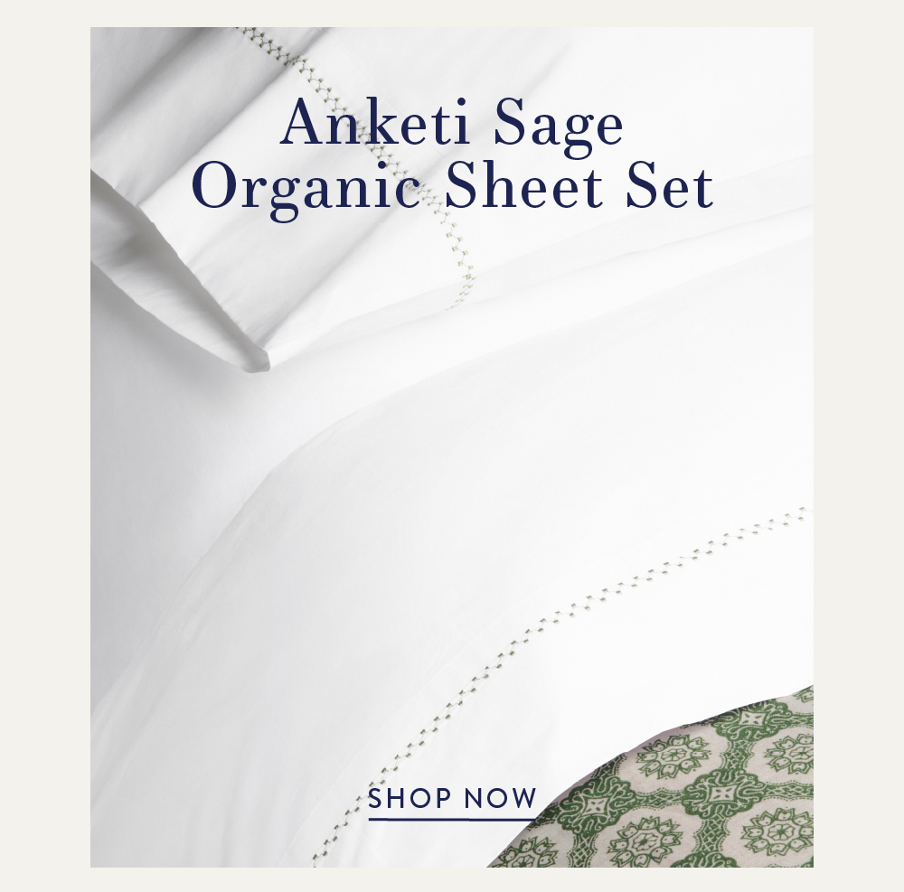Anketi Sage Organic Sheet Set