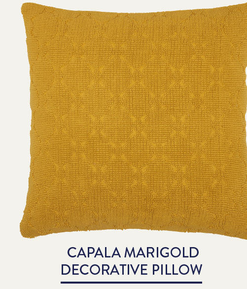 Capala Marigold Decorative Pillow