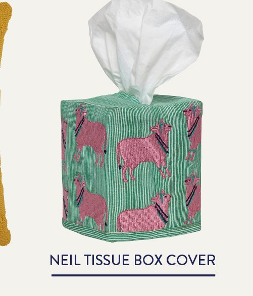 Neil Tissue Box Cover