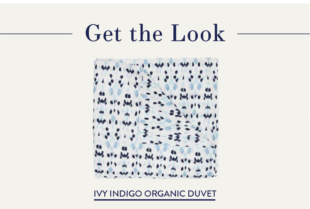 Ivy Indigo Organic Duvet