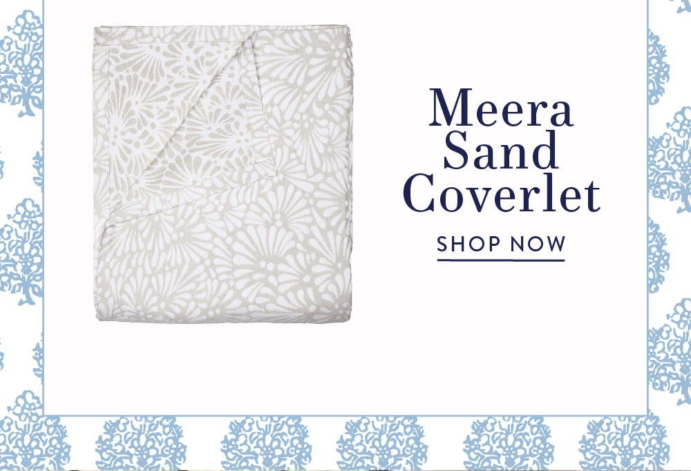 Meera Sand Coverlet