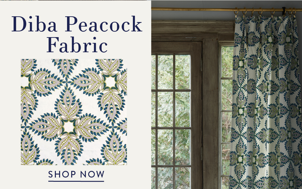 Diba Peacock Fabric