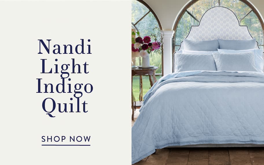 Nandi Light Indigo Quilt 