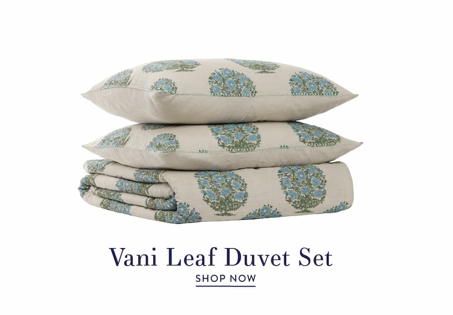 Vani Leaf Duvet Set