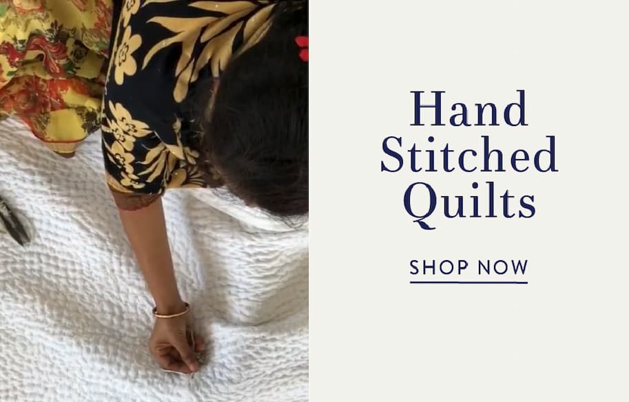 Organic Hand Stitched Quilts