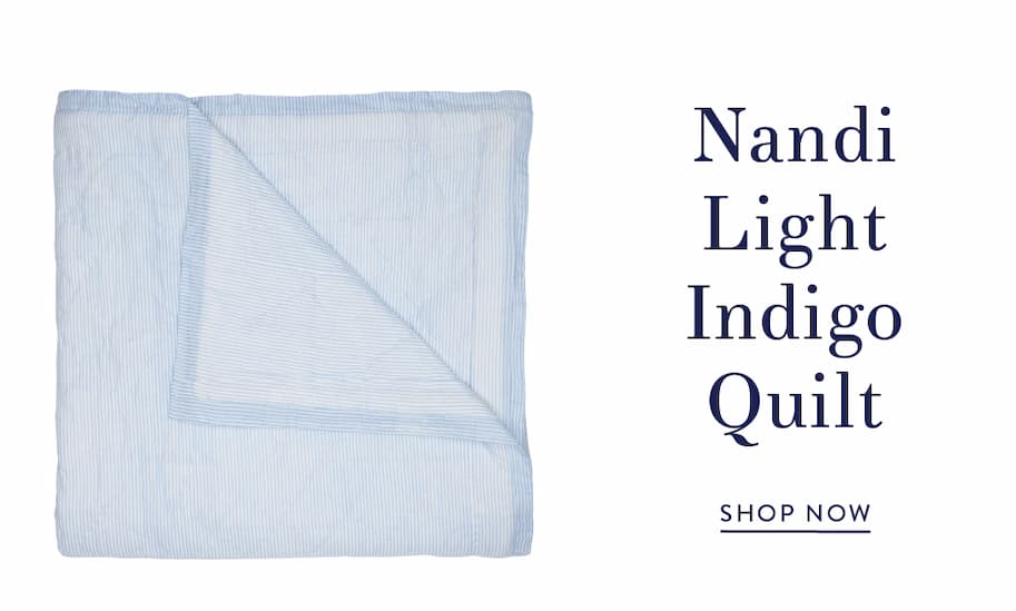 Nandi Light Indigo Quilt